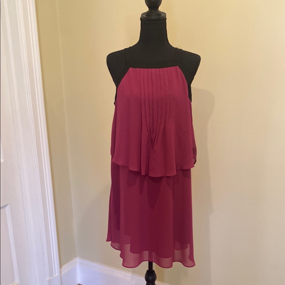 BCBGeneration NWT Sleeveless “Crushed Berry” Dress
